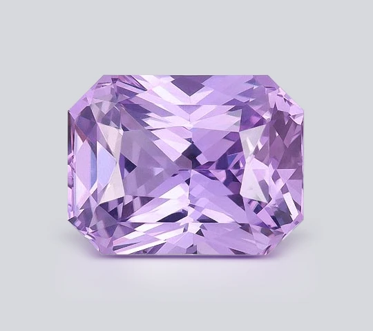 Round cut Purple Sapphire