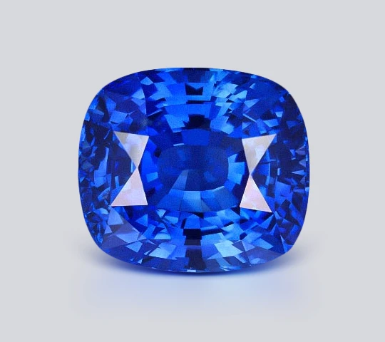 Octagon cut Blue Sapphire