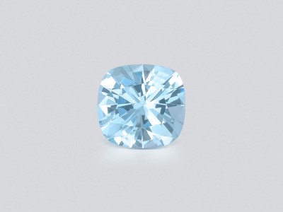 Aquamarine cushion cut 1.51 carats, Madagascar  photo