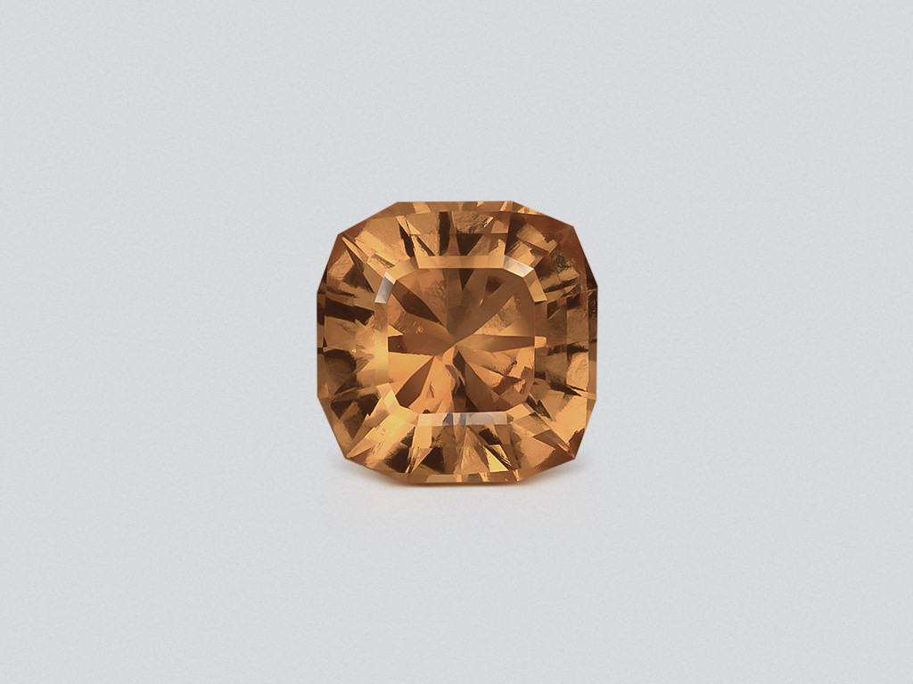 Hessonite garnet cushion cut 2.91 carats, Africa Image №1