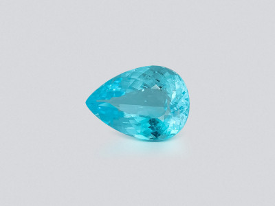 Neon blue tourmaline Paraiba pear cut 2.64 carats, Africa photo