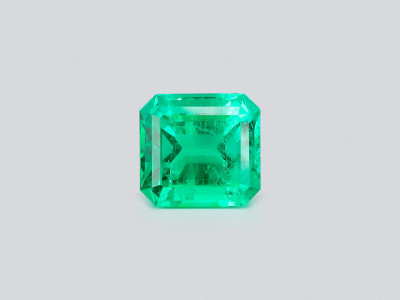 Emerald  Intense Green octagon cut 8.38 carats, Colombia photo