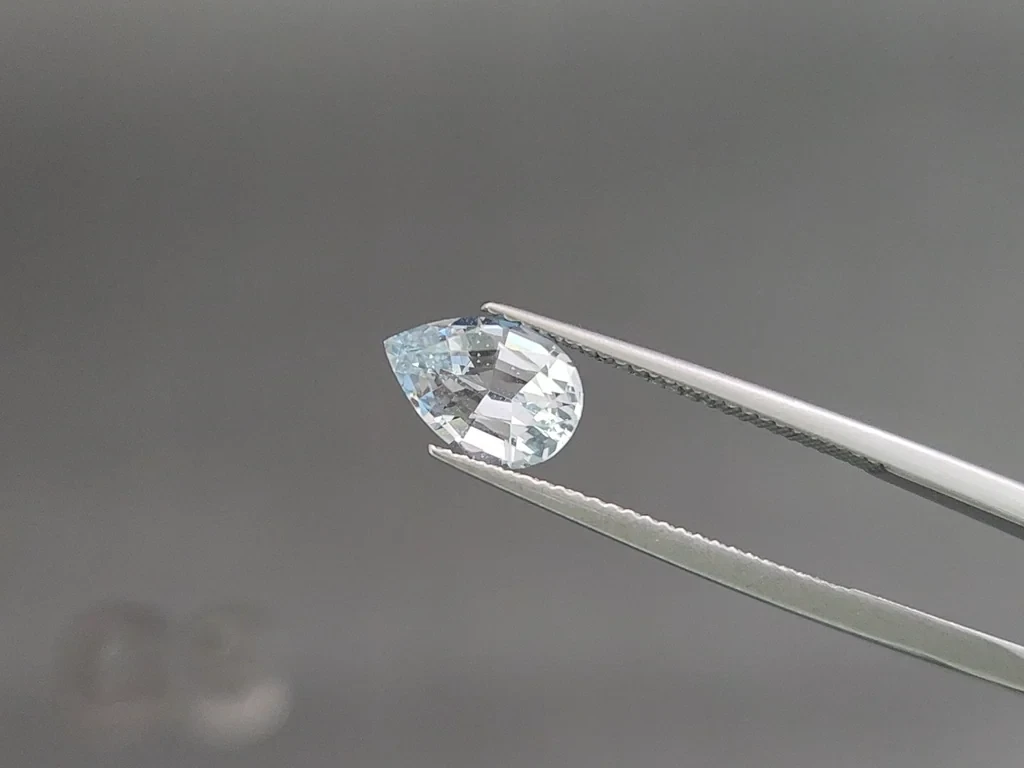 Satz aquamarine im birnenschliff 3,90 karat, Madagaskar Image №3