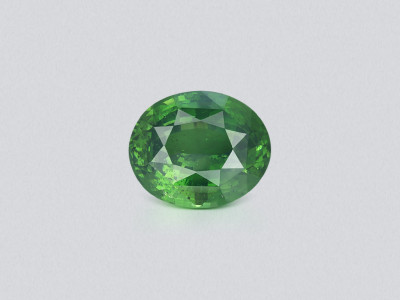 Zircon vert ovale de 9,25 carats, Tanzanie  photo