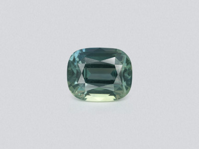 Saphir Teal non chauffé, taille coussin 13,05 carats, Tanzanie photo