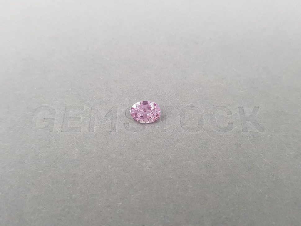 Pale pink unheated oval cut sapphire from Madagascar 0.82 ct Image №1