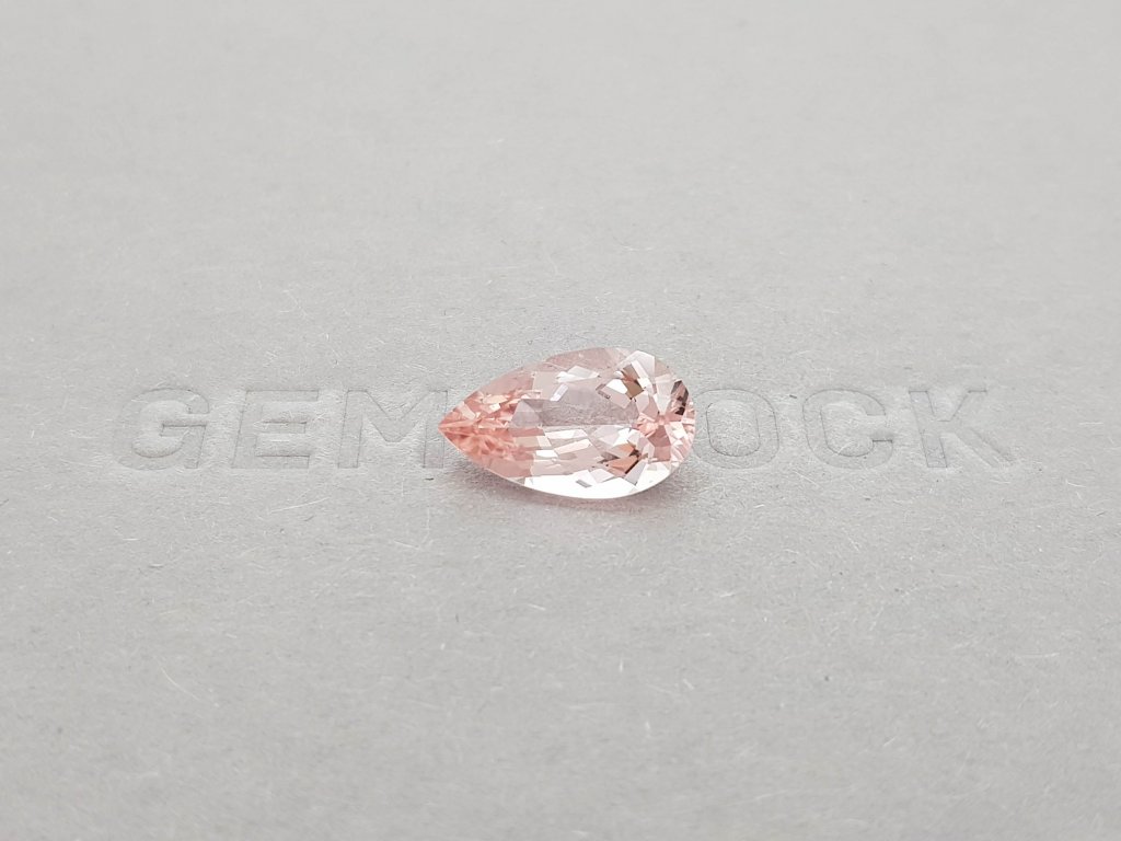 Morganite taille poire 3.54 ct Image №1