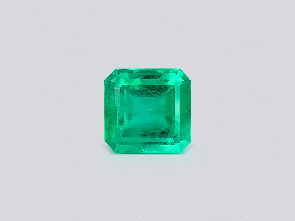 Emerald Vivid Green octagon cut 10.76 carats, Colombia Image №1