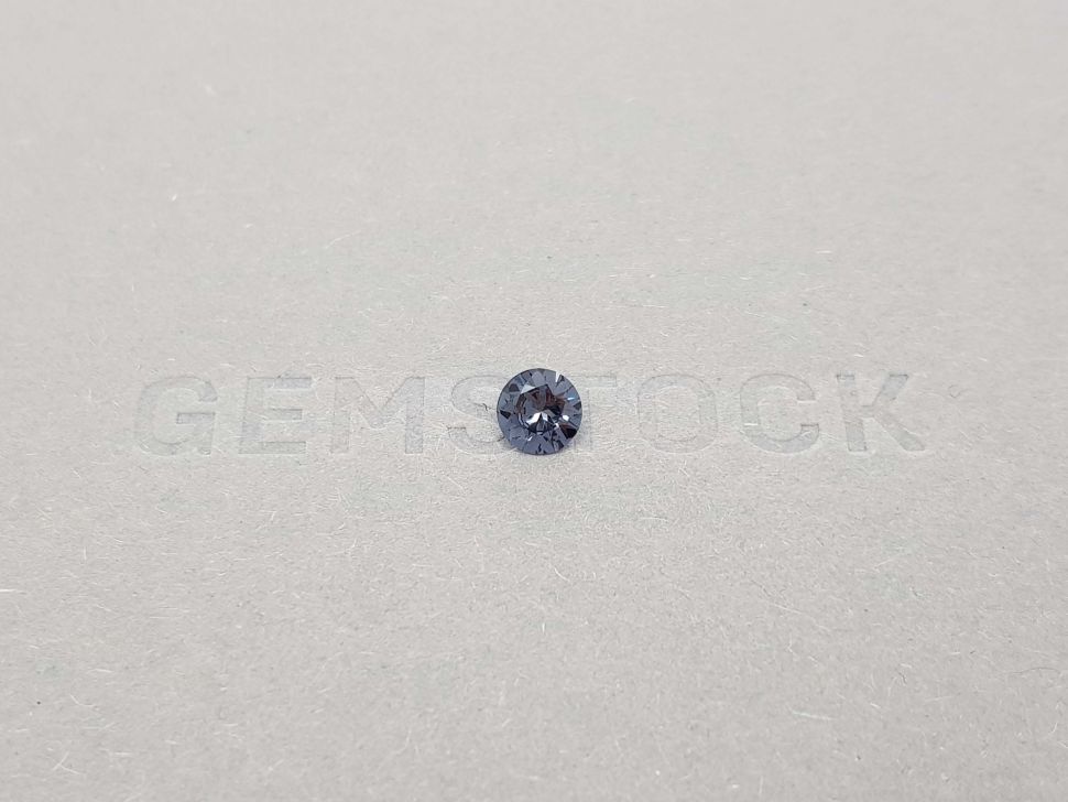 Burmese gray spinel round cut 0.54 ct Image №1