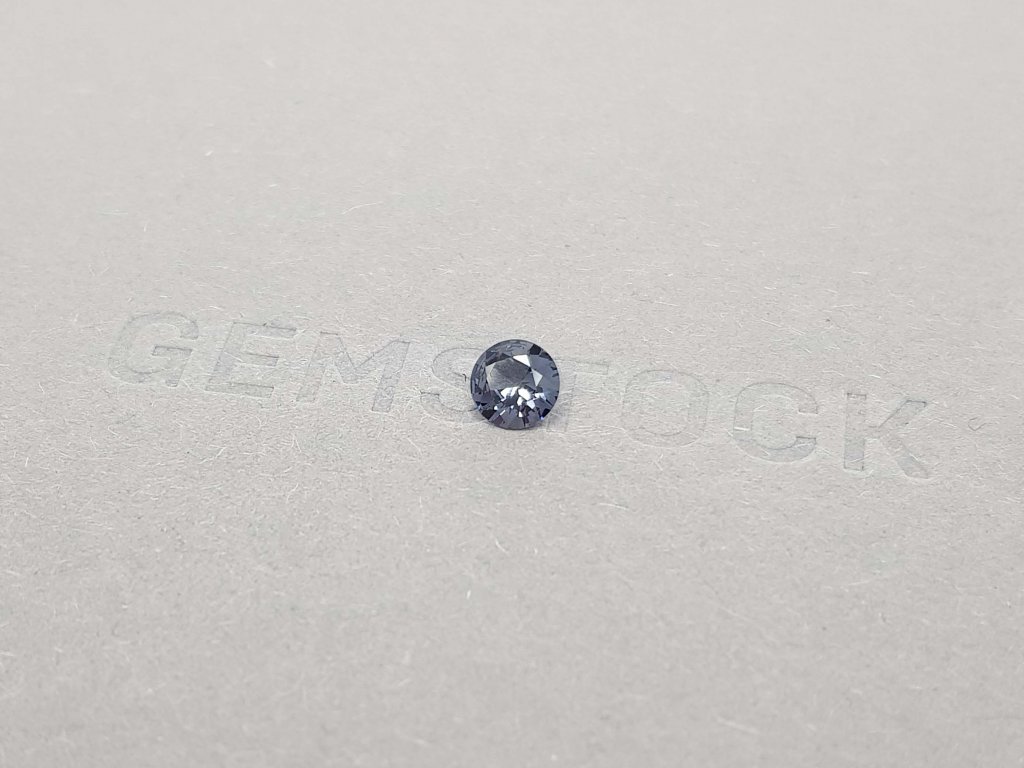 Burmese gray spinel round cut 0.54 ct Image №3