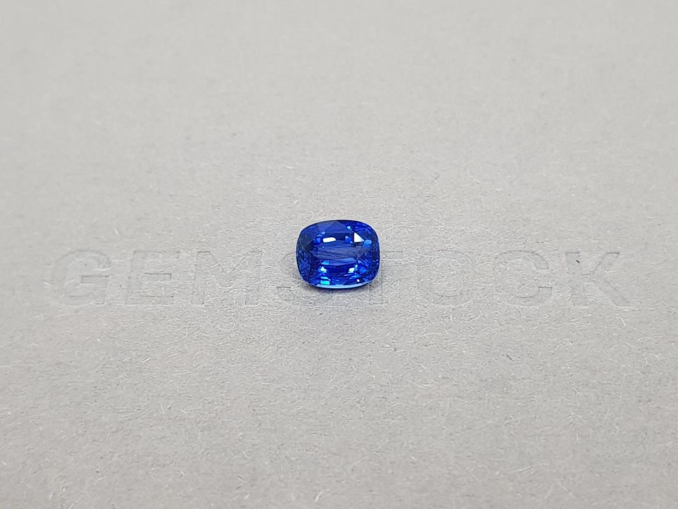 Cushion-cut Royal Blue sapphire 1.52 ct, Sri Lanka Image №1