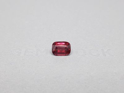 Cushion-cut red spinel 2.56 ct photo