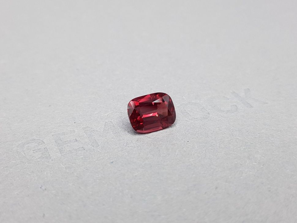 Cushion cut red spinel 2.56 ct Image №2