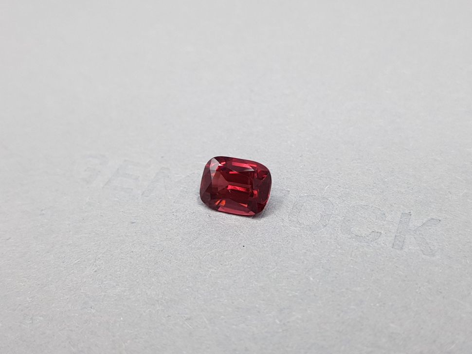 Cushion cut red spinel 2.56 ct Image №3
