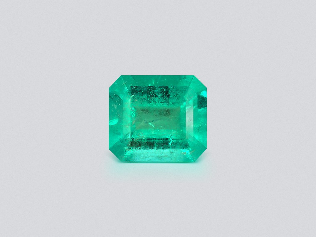 Emerald octagon cut 3.86 carats, Colombia Image №1