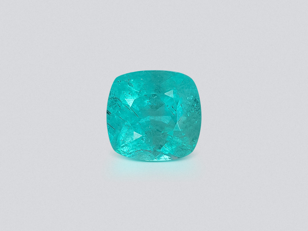 Paraiba turmalin im kissenschliff 4,31 karats, Afrika Image №1