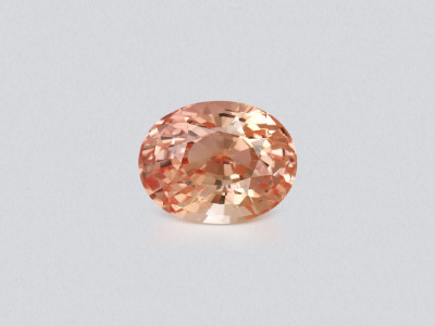 Unbehandelter Padparadscha-saphir oval geschliffen 1,51 karat, Sri Lanka  photo
