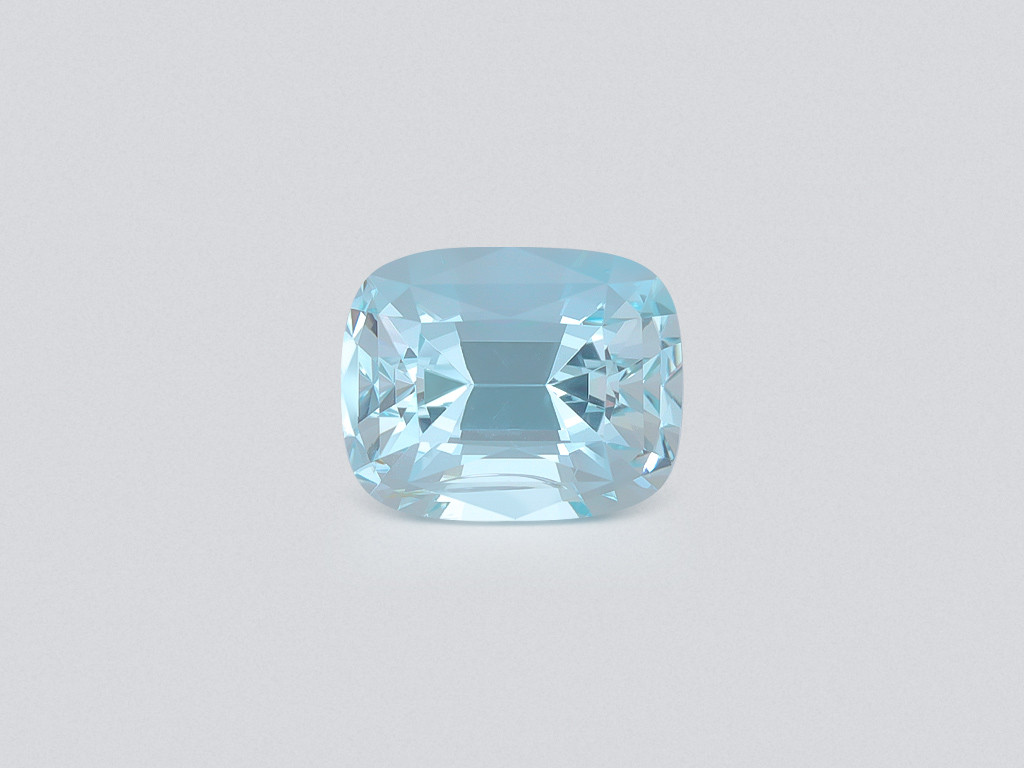 Aquamarine cushion cut 1.19 carats, Madagascar  Image №1
