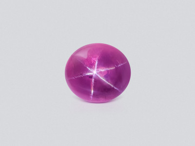 Unheated star ruby cabochon cut 2.05 carats, Mozambique photo