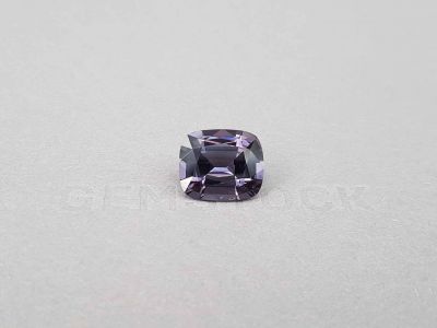 Steel-purple color spinel from Burma 9.08 ct photo