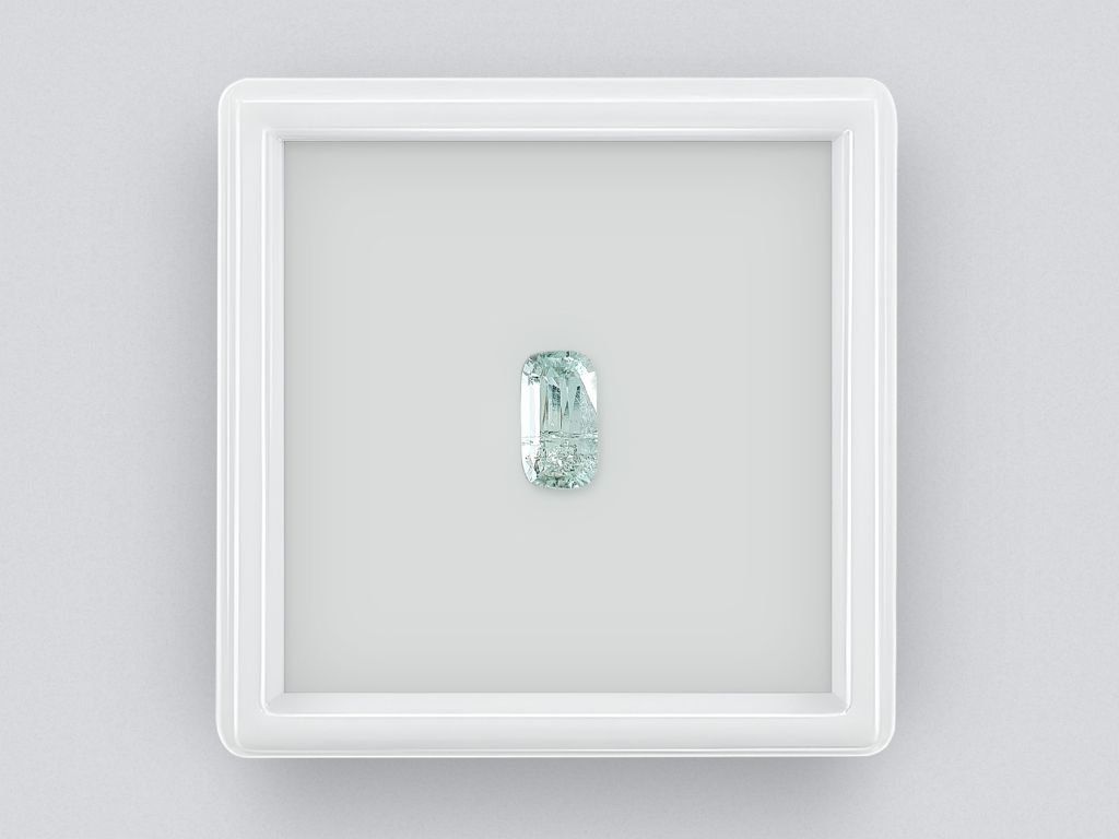 Turmalina talla cojín azul claro 0,98 quilates Image №1