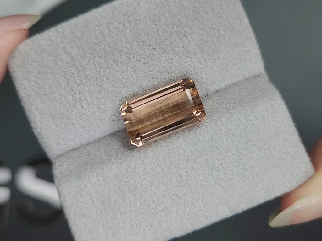 Turmalina talla octagonal 6,46 quilates, África Image №4