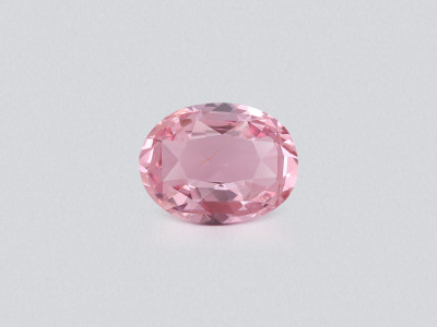 Unbehandelter Padparadscha-saphir oval geschliffen 1,52 karat, Sri Lanka  photo