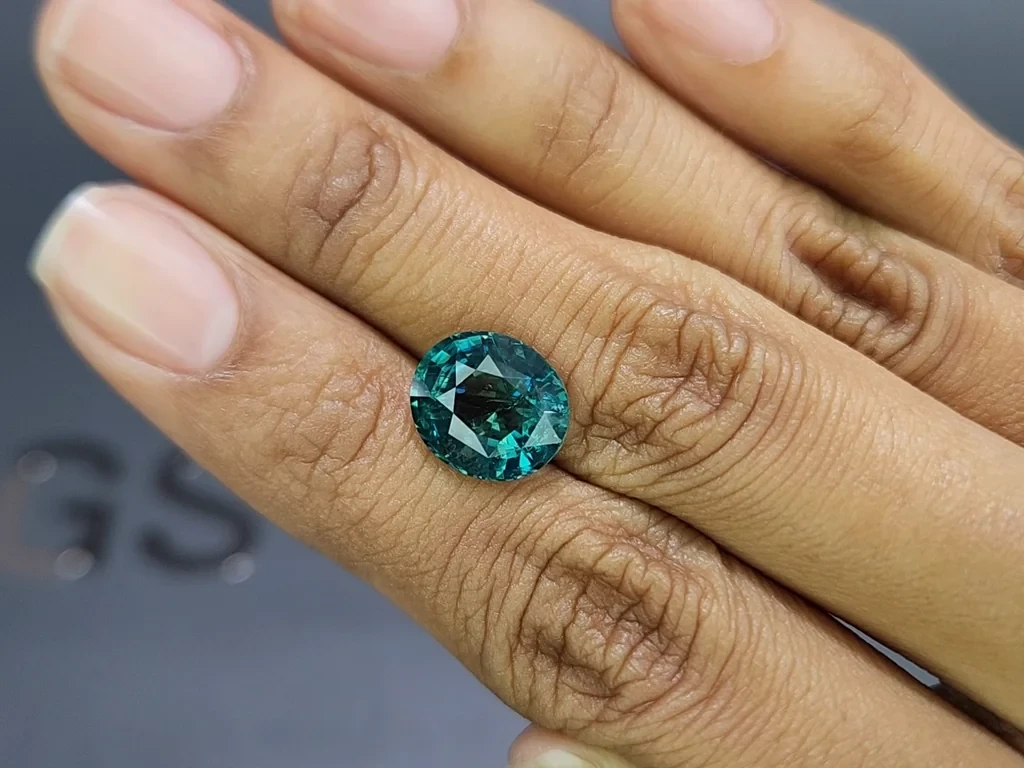 Grand-diéite taille ovale 4,62 carats, Madagascar Image №2