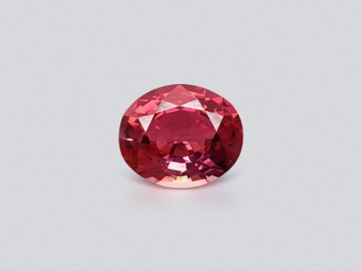 Purple pink oval tourmaline 2.45 ct photo