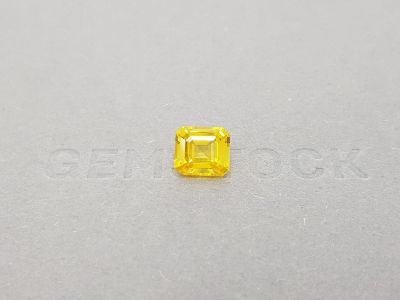 Octagon yellow sapphire 3.02 ct, Sri Lanka photo