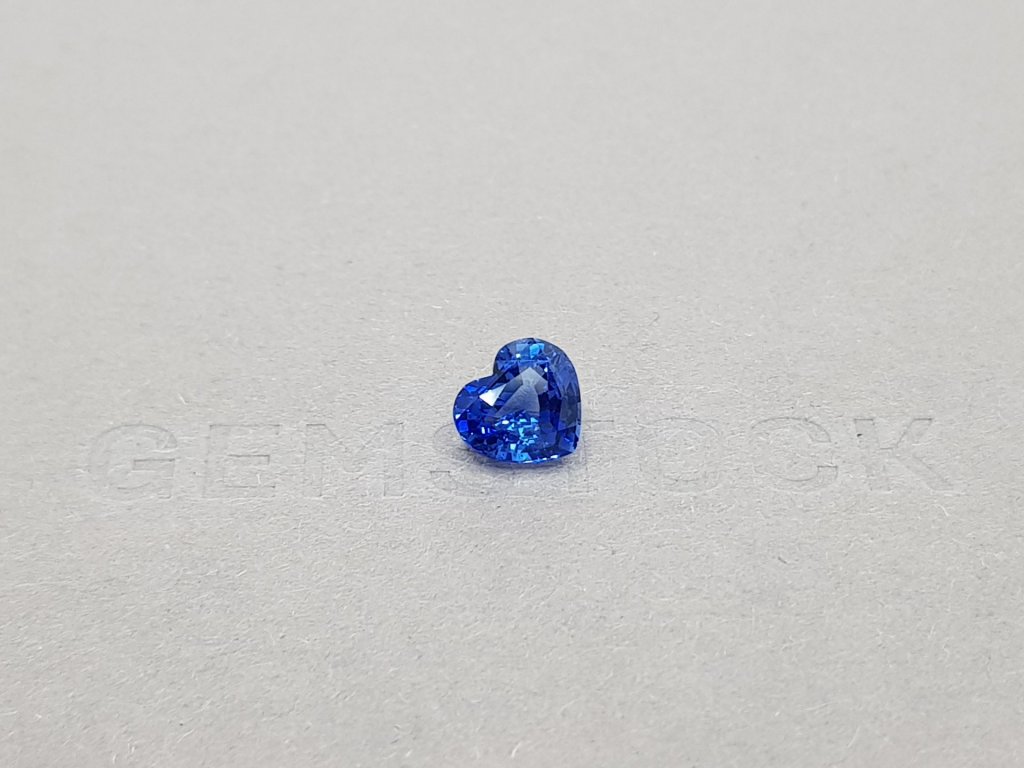 Heart cut cornflower blue Ceylon sapphire 2.08 ct Image №1