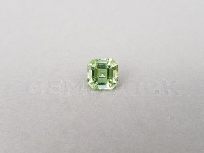 Mint color tourmaline in octagon cut 5.12 ct, Africa photo