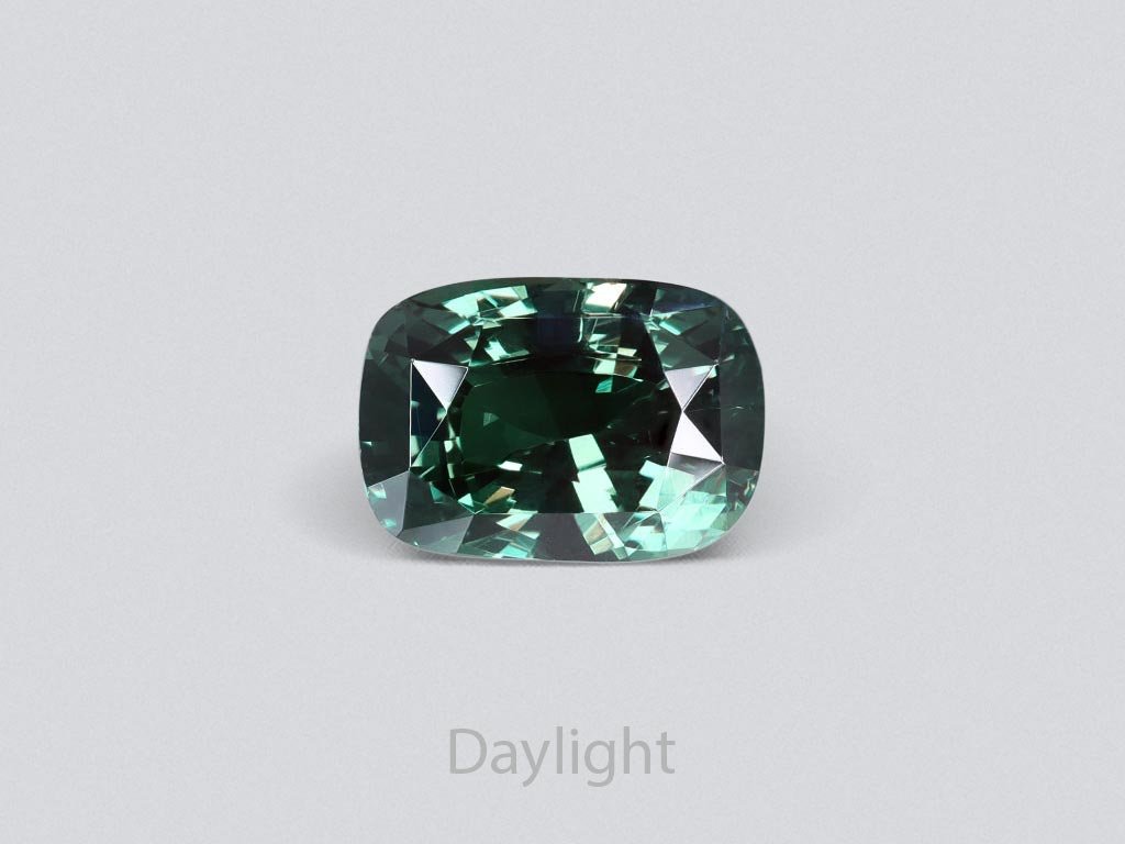 Rare alexandrite with strong color change effect in cushion cut 5.21 ct, Sri Lanka Image №2