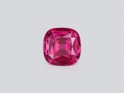 Spinelle Mahenge taille coussin rose vif 2,91 carats, Tanzanie 