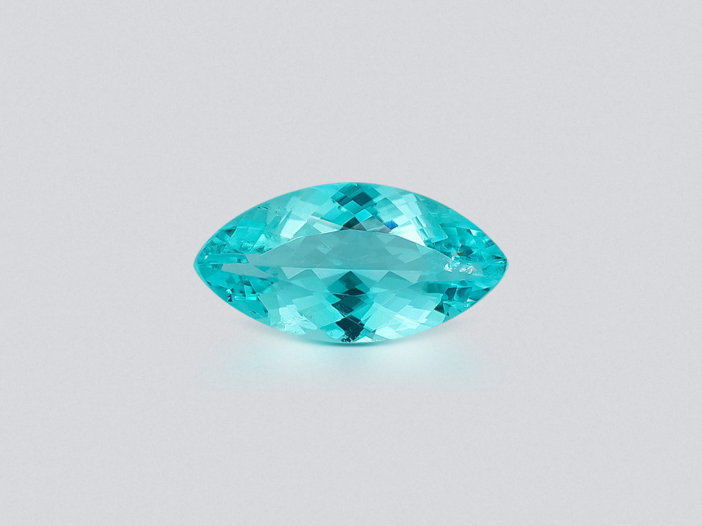 Tourmaline Paraiba bleu néon taille marquise 2,20 carats, Afrique Image №1