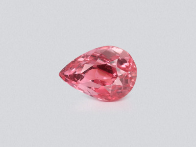 Unbehandelter Padparadscha-saphir birnenförmig geschliffener,18 karat, Sri Lanka  photo