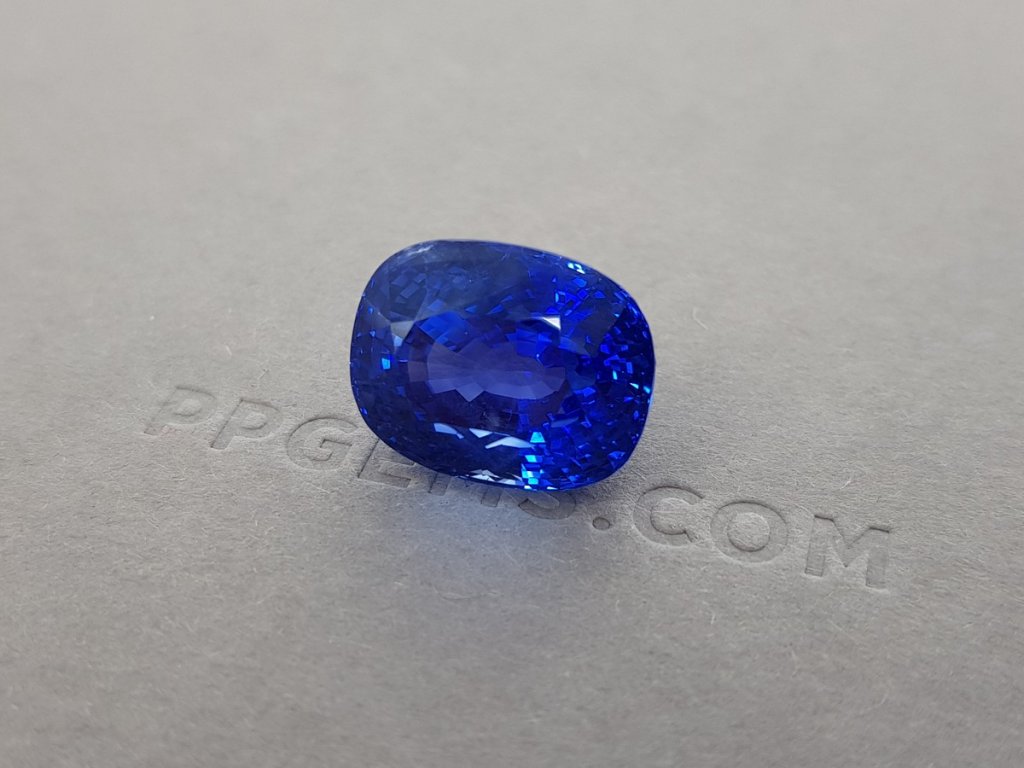 Unique unheated Ceylon sapphire 21.75 ct, GRS Image №2
