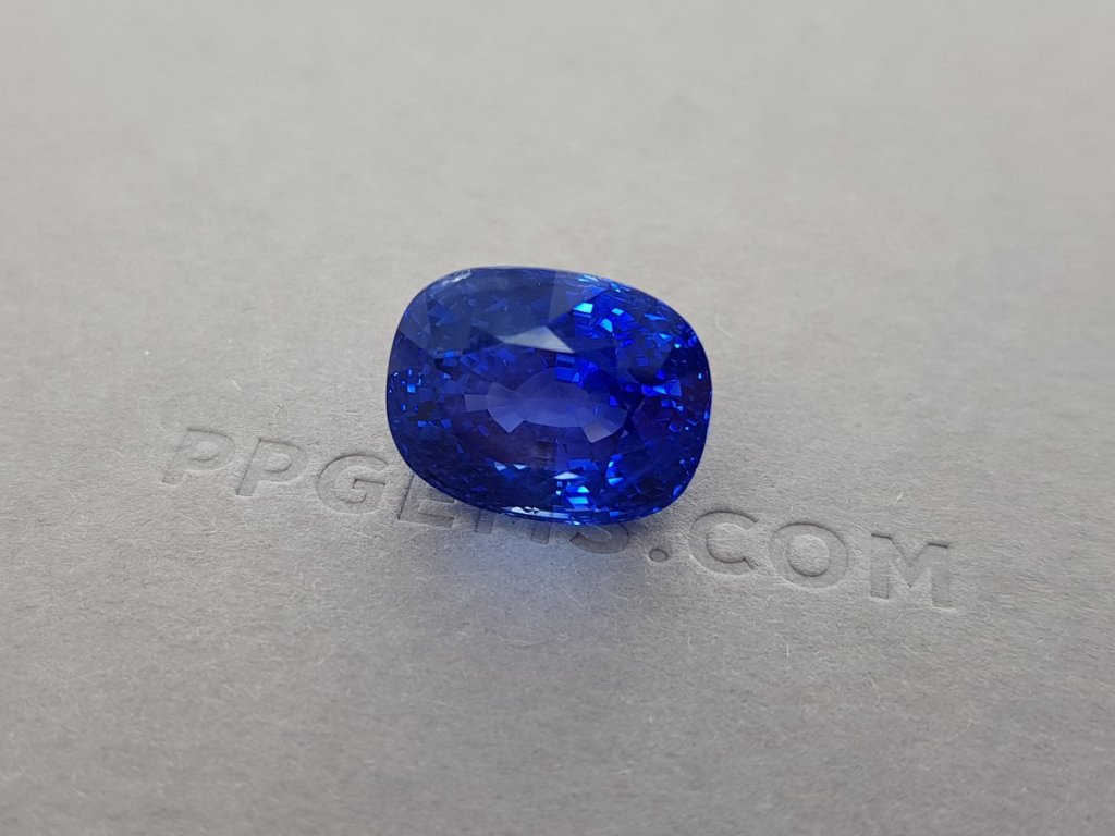 Unique unheated Ceylon sapphire 21.75 ct, GRS Image №4