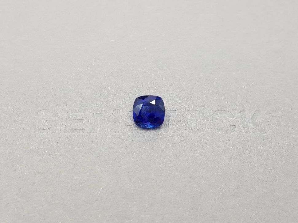 Royal blue sapphire in cushion cut 2.04 ct, Sri Lanka Image №1
