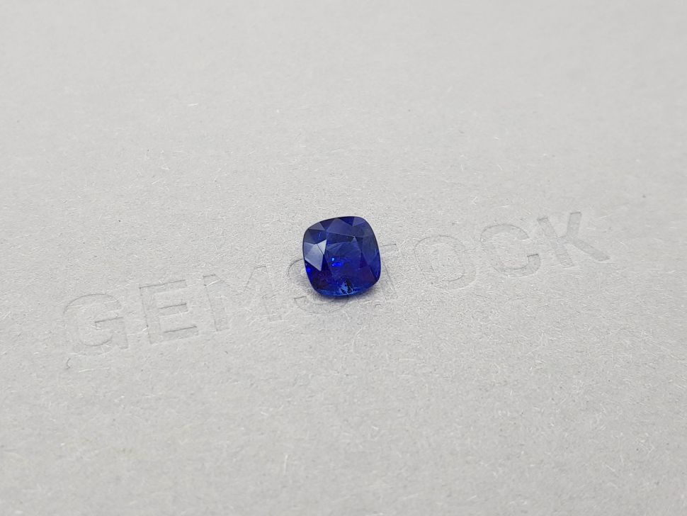 Royal blue sapphire in cushion cut 2.04 ct, Sri Lanka Image №2