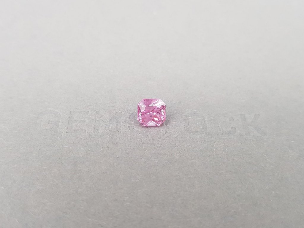 Radiant-cut pink spinel 1.42 ct from Tanzania Image №1
