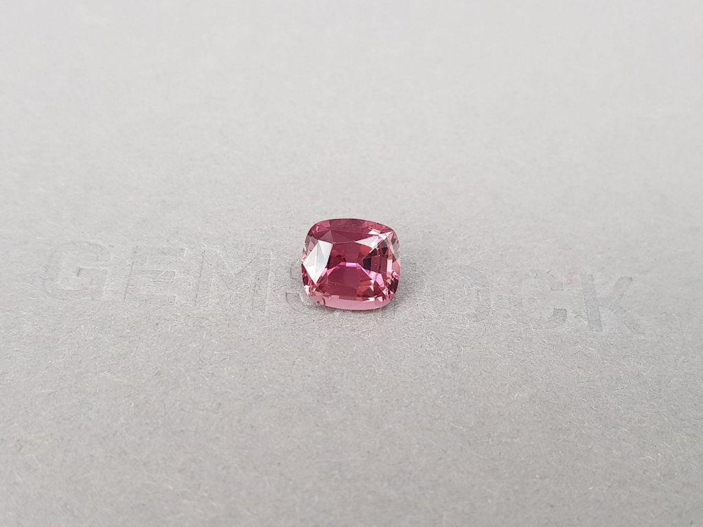 Rubellite tourmaline in cushion cut 2.03 carats, Nigeria Image №3