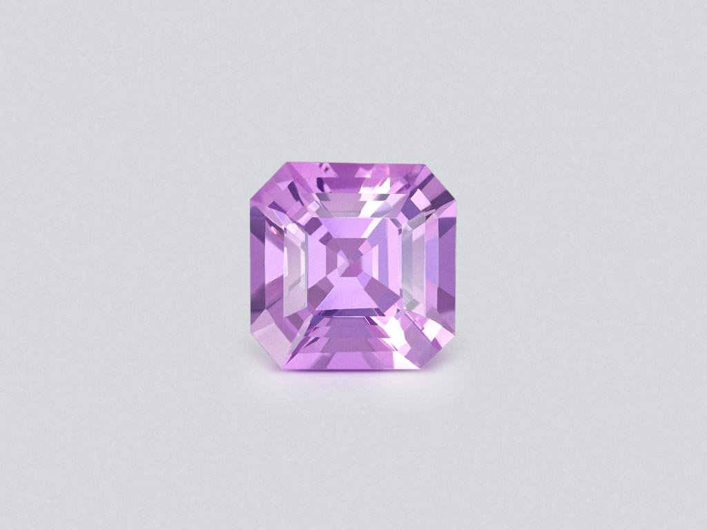 Purple asscher cut amethyst 7.67 carats, Sri Lanka Image №1