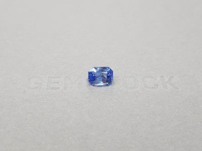 Unheated light blue radiant-cut sapphire 2.53 ct, Sri Lanka photo
