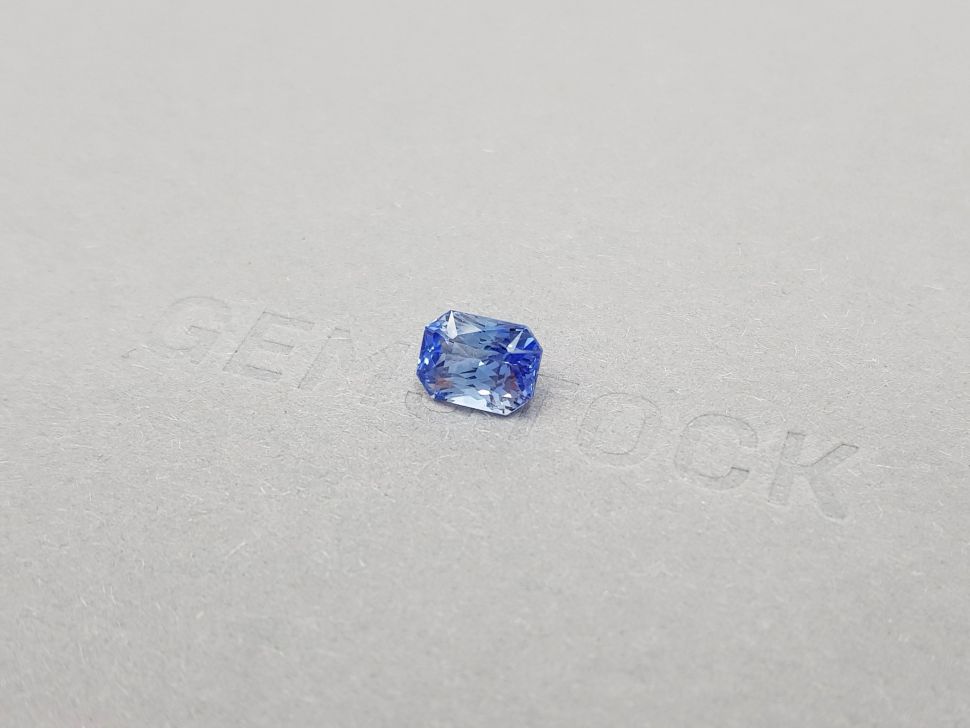Unheated light blue radiant-cut sapphire 2.53 ct, Sri Lanka Image №3