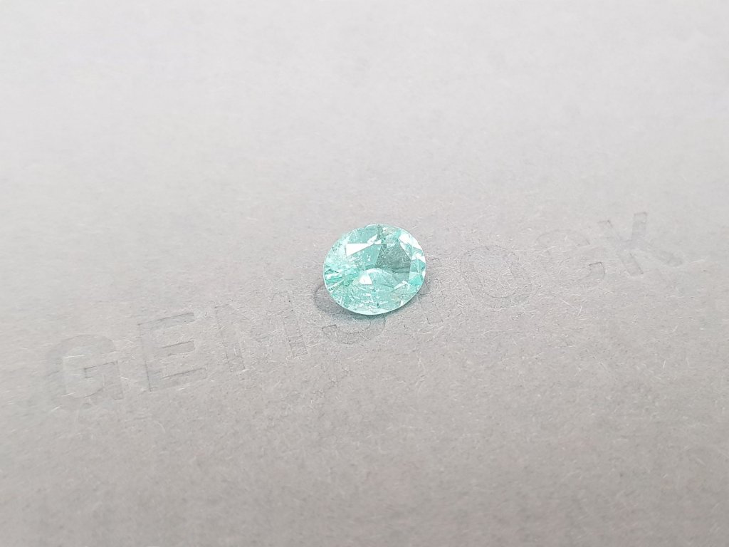 Paraiba tourmaline in oval cut 1.51 ct, Mozambique Image №2