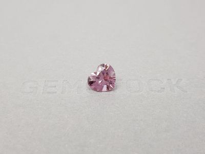 Pink spinel in heart cut 2.11 ct from Tanzania photo