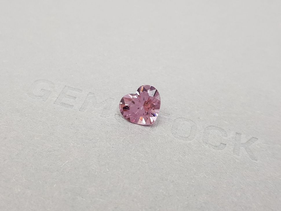 Pink spinel in heart cut 2.11 ct from Tanzania Image №3