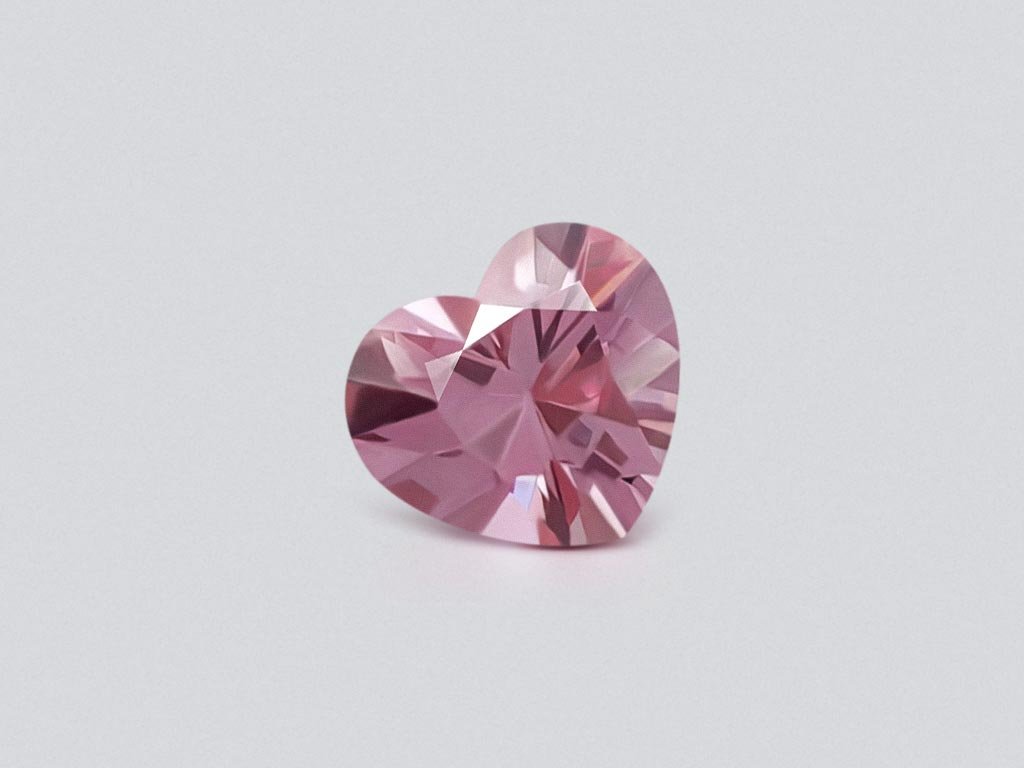 Pink spinel in heart cut 2.11 ct from Tanzania Image №1