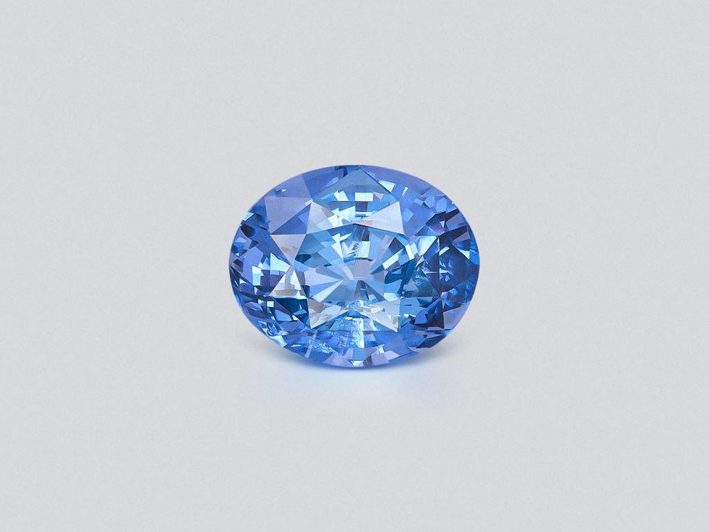 Spinelle de cobalt bleu taille ovale 3,02 carats, Tanzanie  Image №1